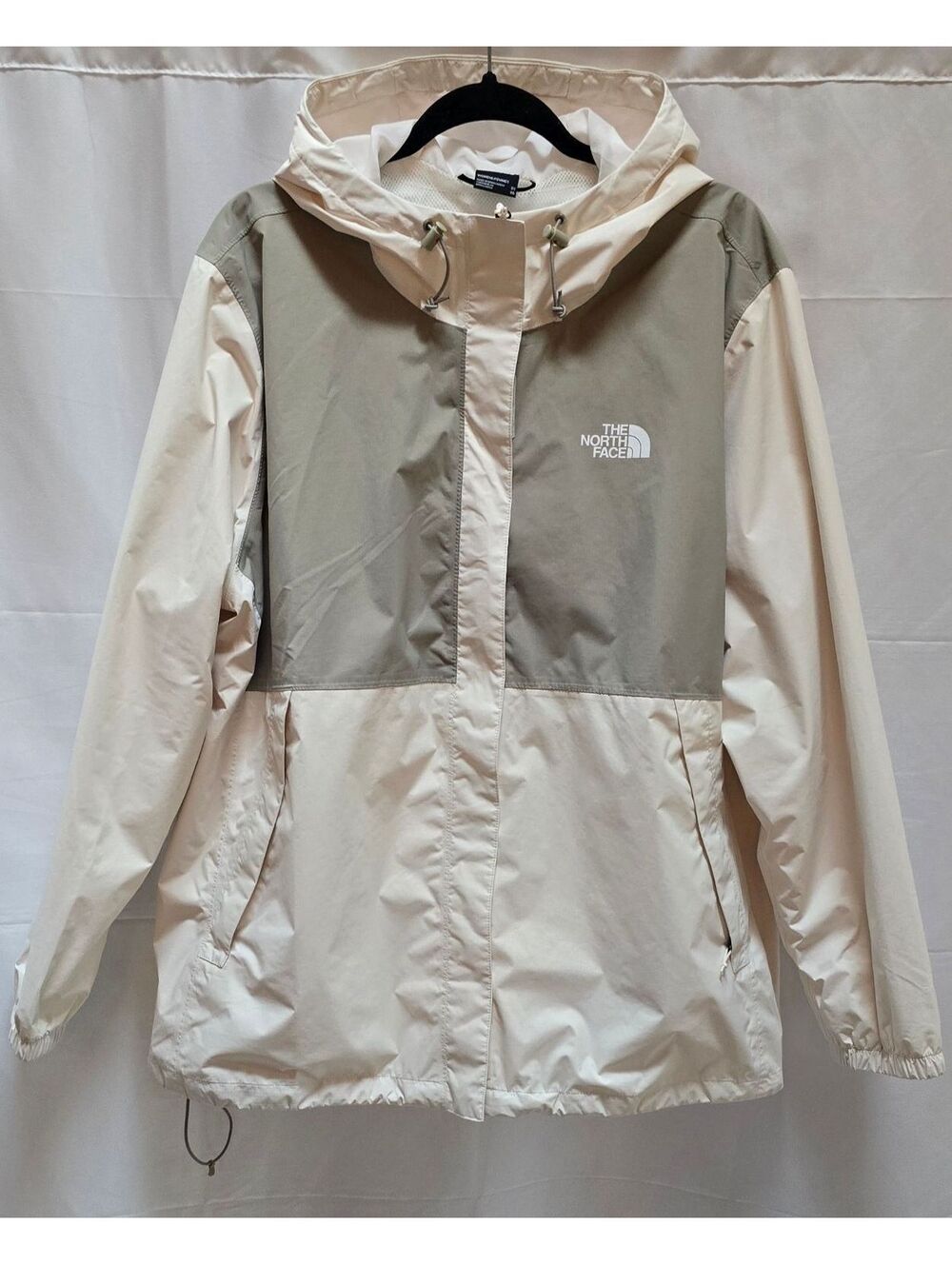 The North Face Women’s Plus Antora Rain Jacket 3X DryVent Colorblock Hooded